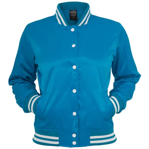 Urban Classics Prehodna jakna nebeško modra / bela