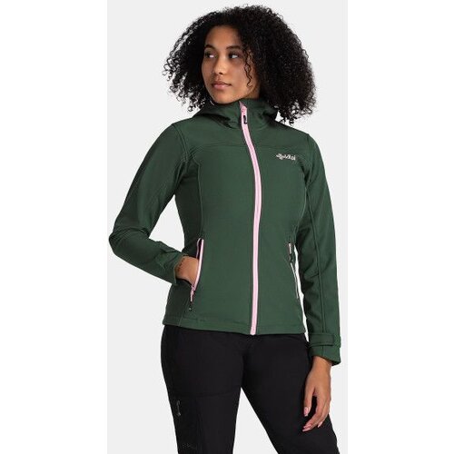 Kilpi Women&amp;#039;s softshell jacket RAVIA-W Dark green Slike