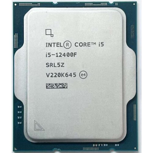 Intel CPU s1700 Core i5-12400F 6-cores 2.5GHz Tray Cene