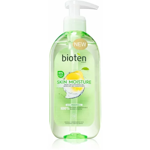 Bioten Skin Moisture micelarni čistilni gel za normalno do mešano kožo za dnevno uporabo 200 ml