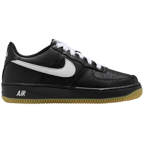 Nike Modne superge Air Force 1 Low LV8 Black Gum Light Brown White (GS) Kostanjeva Cene