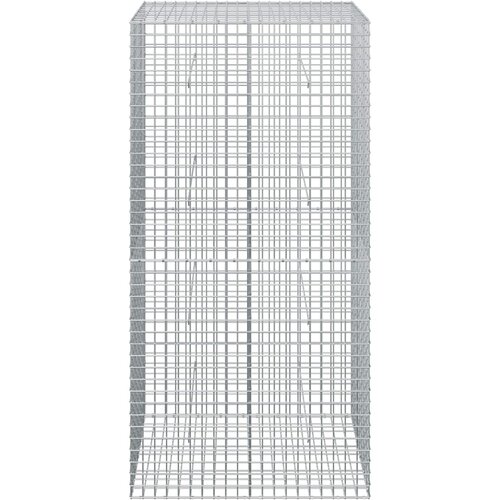  Gabion s 5 mm žicom i mrežom 5x5 cm 100x50x200 cm Slike