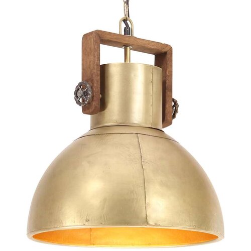  Industrijska viseća svjetiljka 25 W mjedena okrugla 40 cm E27 Cene