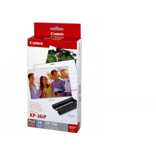 Canon KP-36IP Color Ink/Photo Paper Set x36 Sheets for SELPHY CP1300, CP1500 Slike