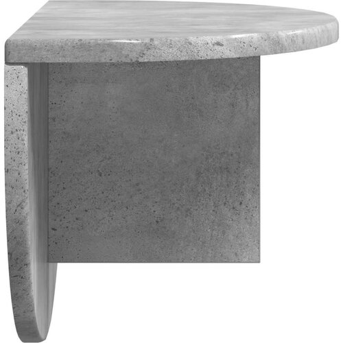  Polica na zidu Zidne 2 pcs Betonski sivi 38 x 19 x 19 cm Slike