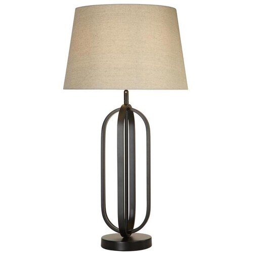 Searchlight EU91101NA - Stona lampa CHIC 1xE27/60W/230V krem Slike