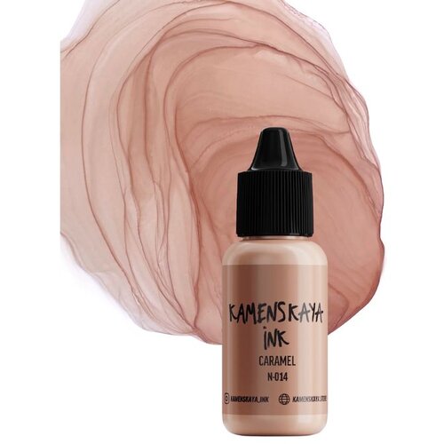  Pastelno alkoholno mastilo KAMENSKAYA NUDE 15ml N-014 caramel Cene