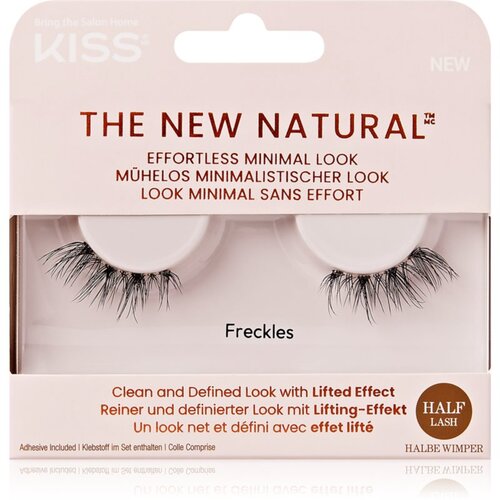 Kiss The New Natural Effortless Minimal Look umetne trepalnice Freckles 2 kos Cene