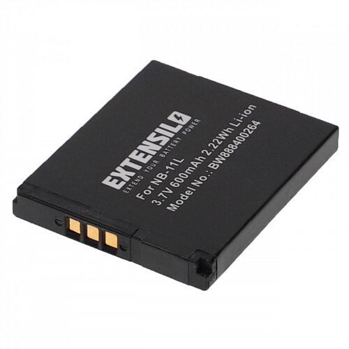 Extensilo baterija NB-11L za canon powershot A2200 / A2300 / A2600, 600 mah kompatibilnost s originalnom baterijom Slike