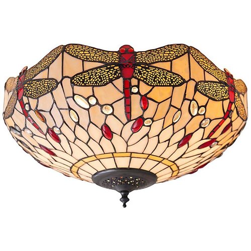 Endon 70723 - plafonsko svetlo tiffany dragonfly 2xE27/60W/230V prečnik 41 cm Cene