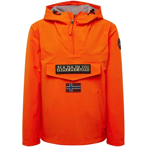 Napapijri Funkcionalna jakna 'RAINFOREST' modra / oranžna / karminsko rdeča / črna