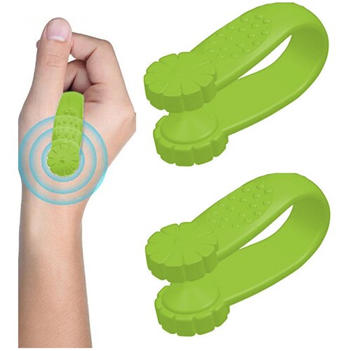 INF Akupresurna sponka za ročne točke pritiska, 2 paketa Green, (21276359) Slike