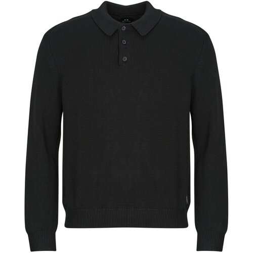 Armani Exchange KNIT POLO Crna Slike