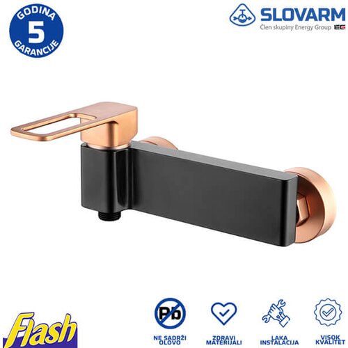 Slovarm Slavina za tu&amp;scaron; kabinu CRNO BRONZANA - Slovarm 482235 Slike