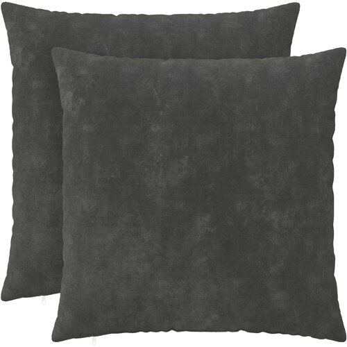  Presvlaka za jastuk 2 pcs HEERLEN Antracit 55 x 55 cm Slike