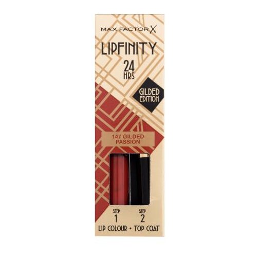 Max Factor Lipfinity 24HRS Lip Colour dugotrajni ruž s balzamom 4.2 g Nijansa 147 gilded passion Cijene
