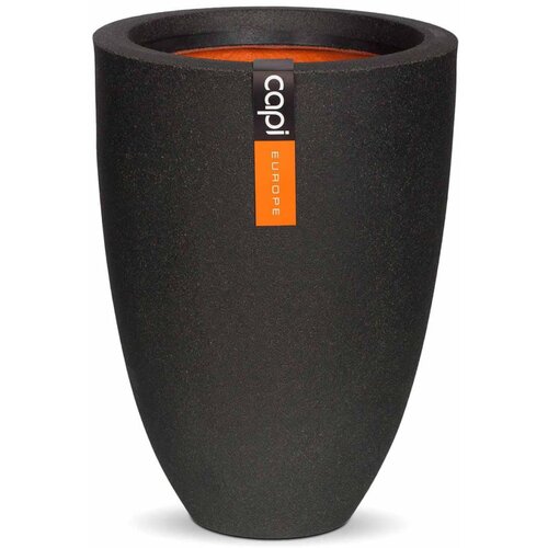 Capi Vaza Urban Smooth elegantna nizka 26x36 cm črna, (20693307) Slike