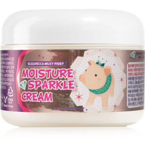 Elizavecca Milky Piggy Moisture Sparkle Cream posvetlitvena vlažilna krema 100 ml Slike