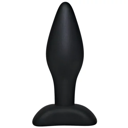Black Velvets Silicone Butt Plug 9cm