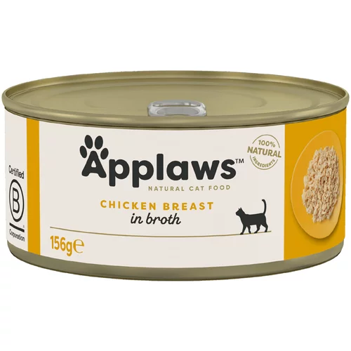 Applaws mačja hrana u juhi 6 x 156 g - Pileća prsa