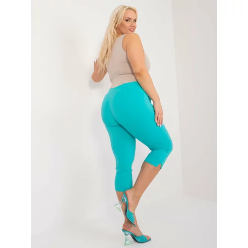 Fashion Hunters Turquoise trousers size 3/4 plus without fastening