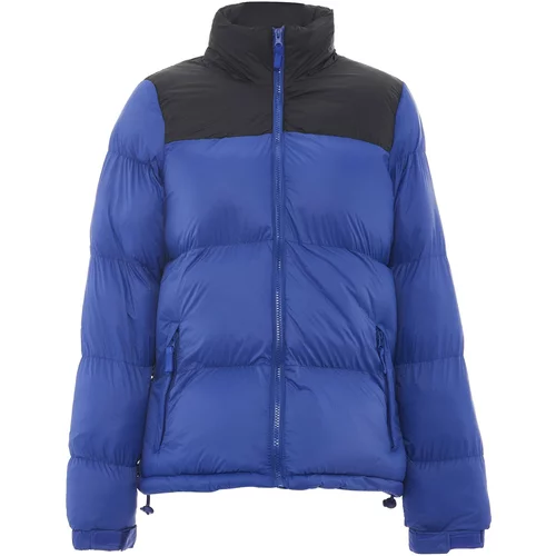 FUMO Zimska jakna kobalt modra / črna