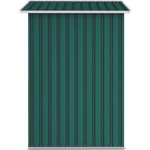 VidaXL vrtna lopa zelena 205x129x183 cm pocinkano jeklo Slike