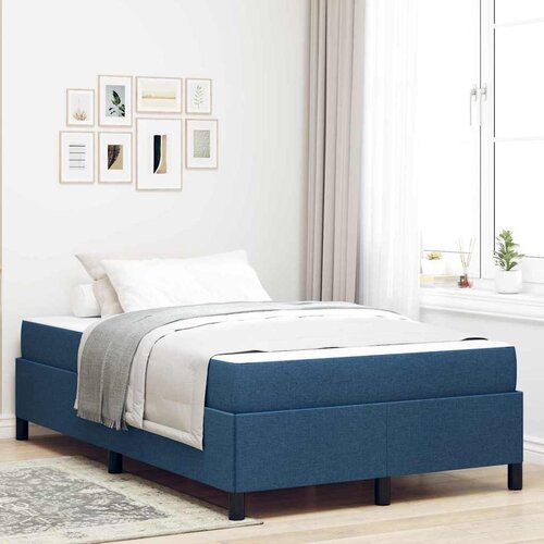 vidaXL Krevet s opruga kutije Svijetlo siva, Crna 120 x 200 cm Cene