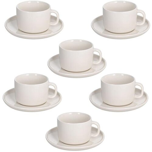  ŠALICE I TANJURIĆI ZA ESPRESSO 6/1 EDGE BIANCO Cijene
