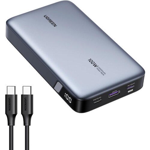Ugreen 100W 20000mAh prijenosna baterija za laptop s tri priključka Cijene