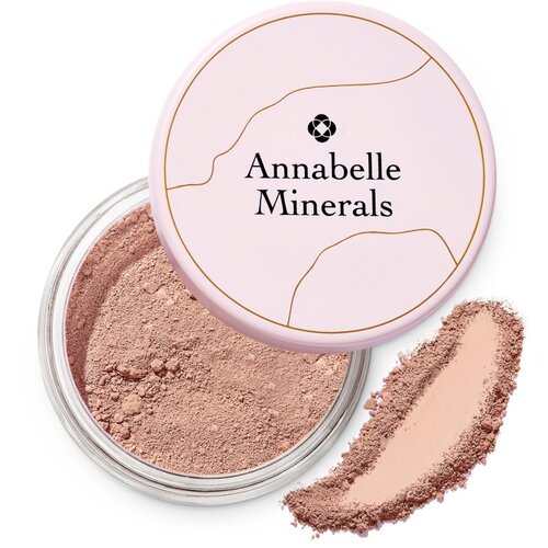 Annabelle Minerals Coverage Mineral Foundation mineralni puder v prahu za popoln videz odtenek Golden Medium 4 g Slike