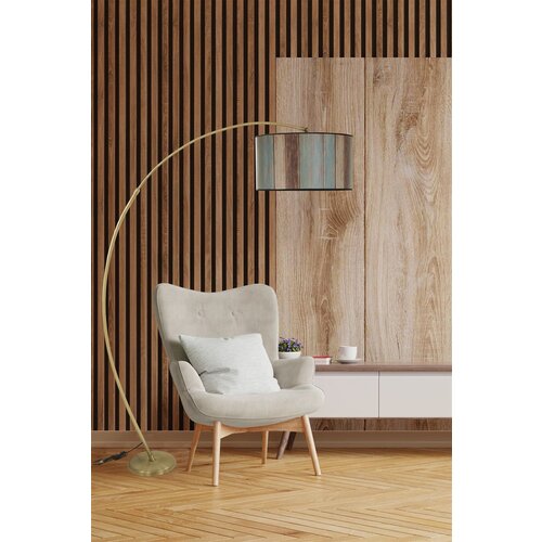 Opviq Mısra eskitme lambader silindir renkli abajurlu multicolor floor lamp Cene