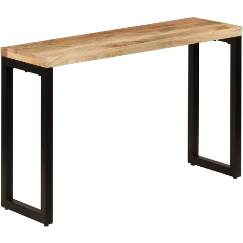 In Konzolni stol 120 x 35 x 76 cm od masivnog drva manga i čelika
