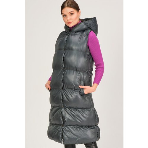 Dewberry Z6734 XEXESE WOMEN'S VEST-GREEN Cene
