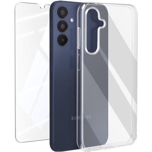 Oem Mayaxess, Zaščitni komplet za Samsung Galaxy A15 5G Integralna zaščita, Prozorno, (5000215748) Cene
