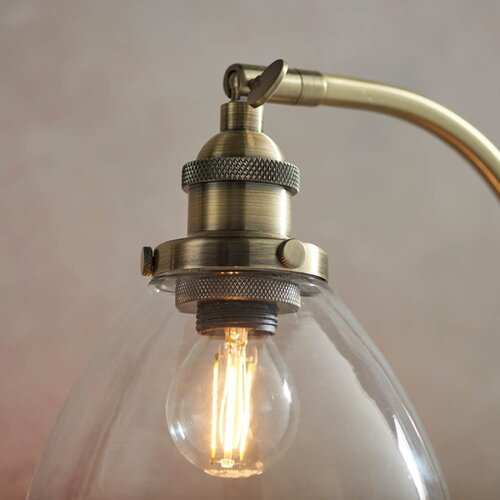  Endon 77859 - Stona lampa HANSEN 1xE14/40W/230V mesing Slike