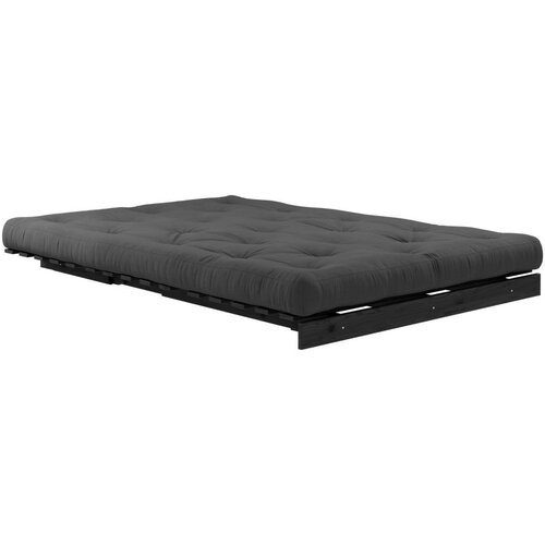 Karup Design Tamno siva sklopiva sofa 140 cm Roots Black Night &amp;ndash; Slike