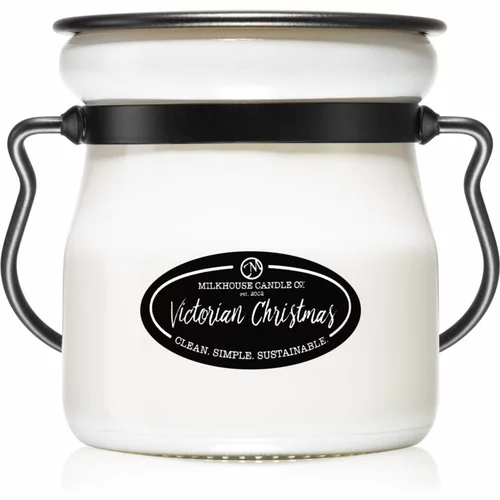 Milkhouse Candle Co. Creamery Victorian Christmas mirisna svijeća Cream Jar 142 g