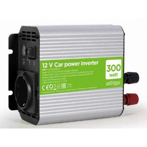 Gembird Pretvornik 12/220V 300W EG-PWC300-01 Energenie Cene