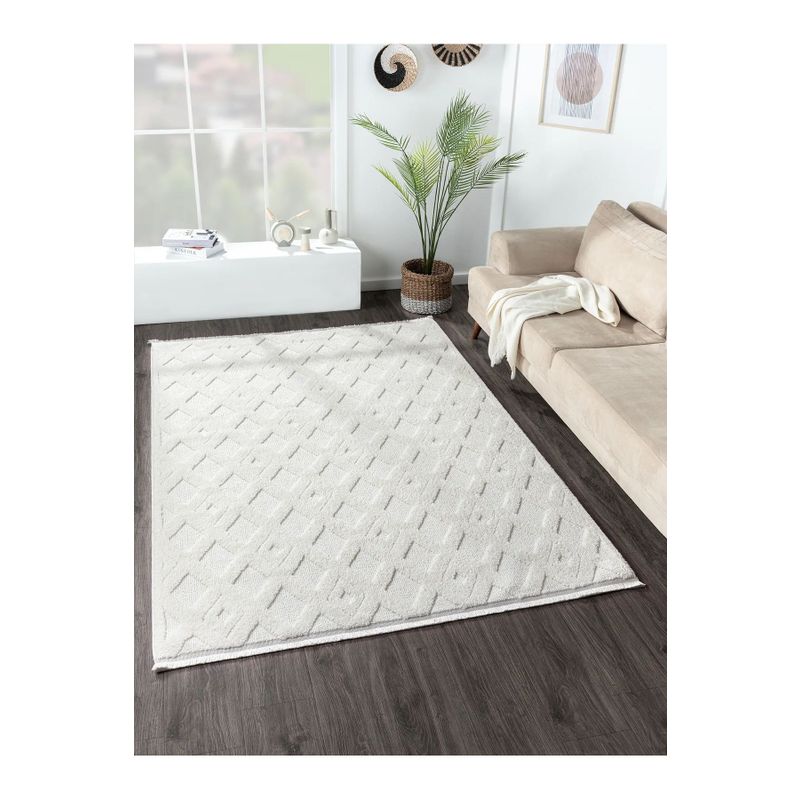 Conceptum Hypnose 0279C Krema Tepih (100 x 300 cm) Cene