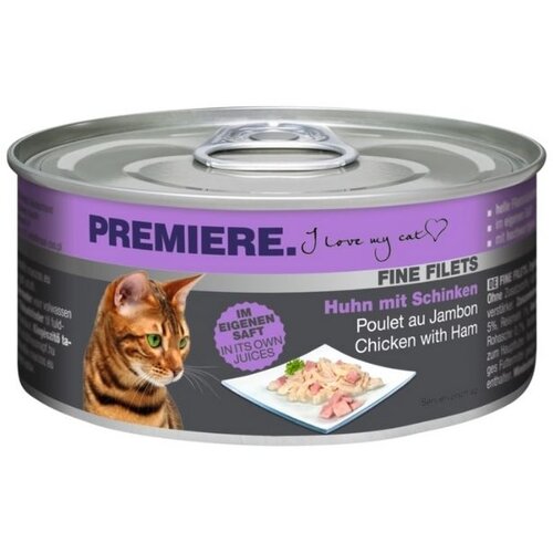Premiere Cat Fine Filets Pi&scaron;čanec/&Scaron;unka 80g konzerva Cene