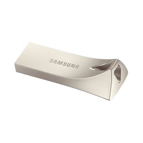 Samsung USB ključek BAR Plus, 128GB, USB 3.1 400 MB/s, srebrn Slike