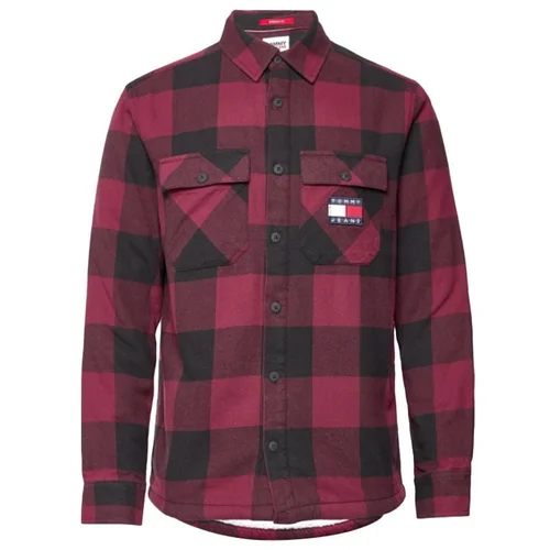 Tommy Hilfiger Jeans Tommy Jeans Shirt - TJM SHERPA FLANNEL O Red