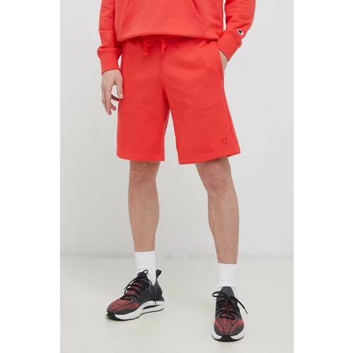 Champion Kratke hlače moški, rdeča barva