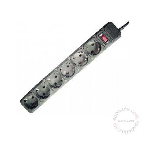 Razvodnik Gamebird Power Cube surge protector 3m SPG6-B10 PP 6UT black Cene
