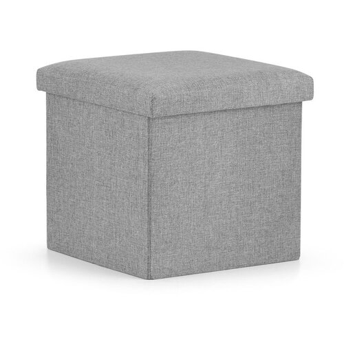  Sklopivi tabure M - 30x30x30cm sivi Slike