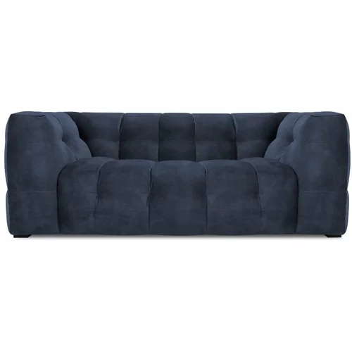 Windsor & Co Sofas Modra žametna zofa Vesta, 208 cm