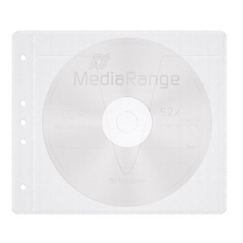 Mediarange etui za cd enojni perforacija 1/50 Slike