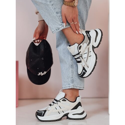 DStreet Sneakersy damskie MODERMAX czarne Slike