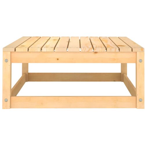Maison Chic Vrtni stolček - Vrtni stoli za noge 70x70x30 cm trdna borovina JS878, (21878397) Slike